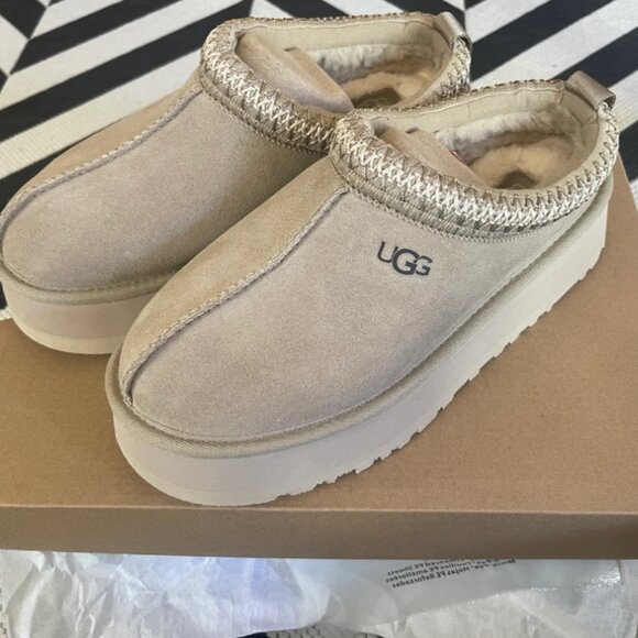 UGG Shoes - UGG Women's Tazz Platform Slippers Mustard Seed
